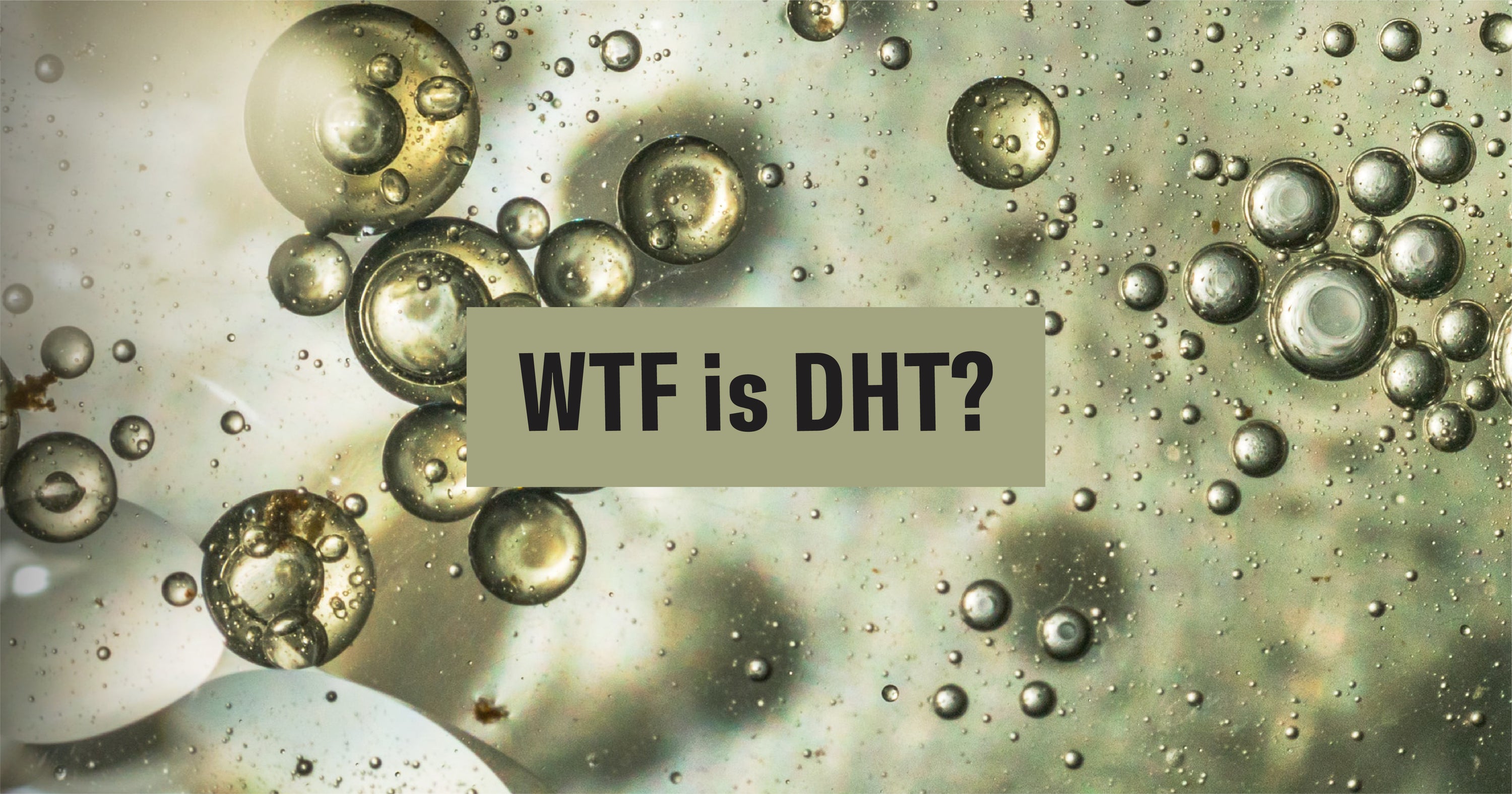 DHT: The Male Hair Loss Suspect, Explained