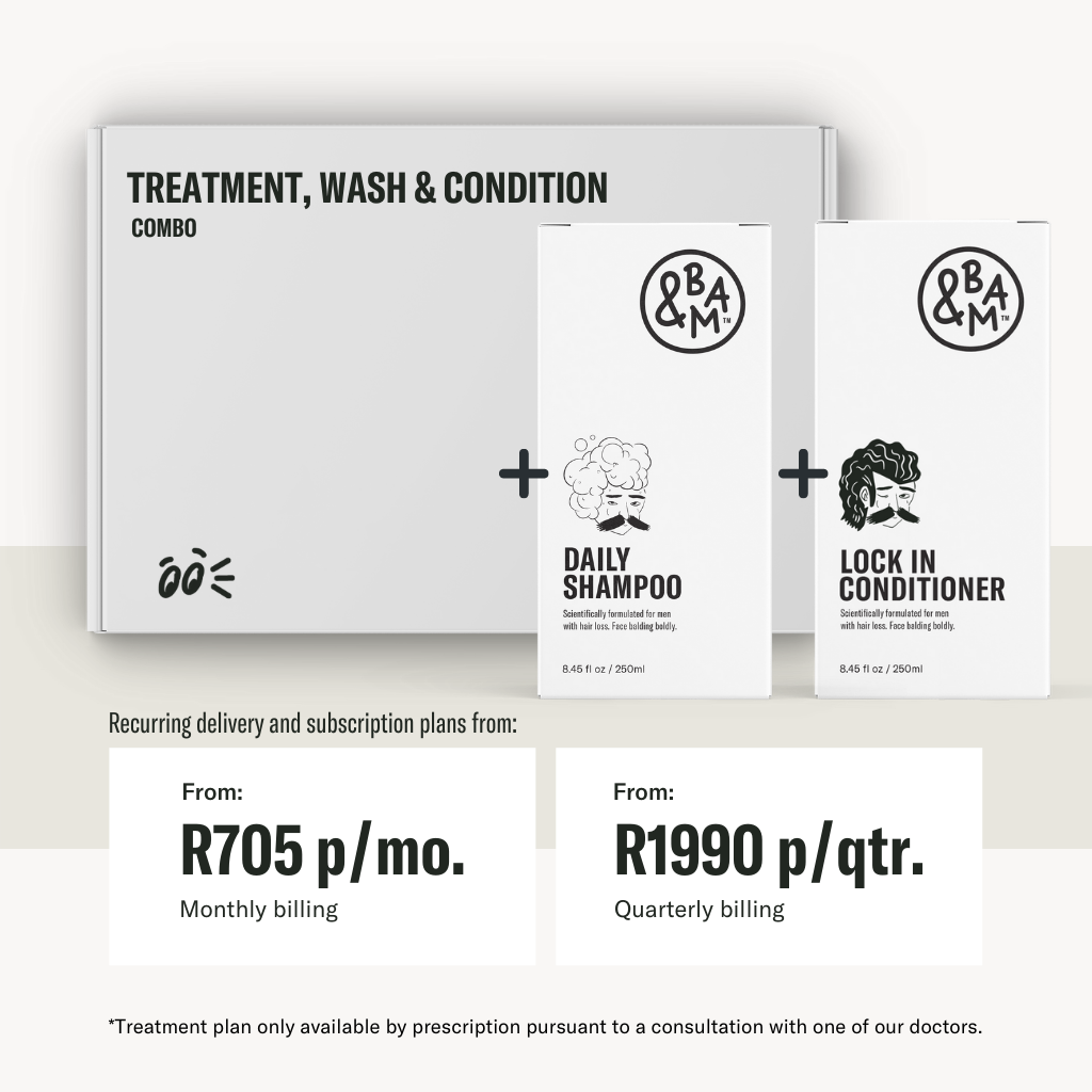 PERSONALISED TREATMENT PLAN (COMBO), SHAMPOO &amp; CONDITIONER
