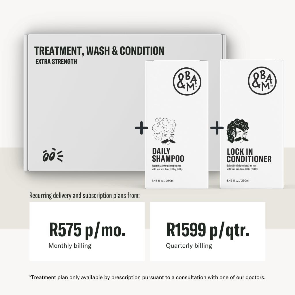 PERSONALISED TREATMENT PLAN (EXTRA STRENGTH), SHAMPOO &amp; CONDITIONER